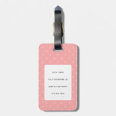 Bagagelabels met sleuf (Achterkant verticaal)