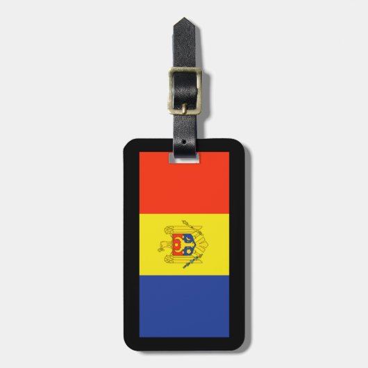 Bagagelabels Moldavië (Voorkant verticaal)