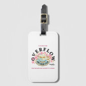 Bagagelabels overlopen door Poet Adiela Akoo (Voorkant (verticaal))