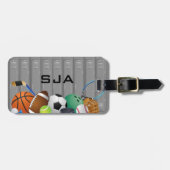 Bagagelabels Sportkluisontwerp (Voorkant horizontaal)