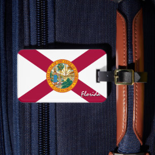 Bagagelabels uit Florida, patriottische Florida vl
