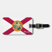 Bagagelabels uit Florida, patriottische Florida vl (Voorkant horizontaal)