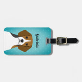 Bagagelabels van beagle (Voorkant horizontaal)