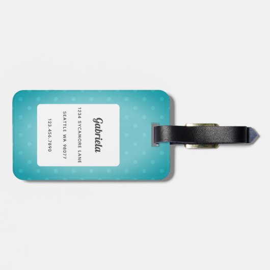 Bagagelabels van beagle (Achterkant horizontaal)