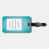 Bagagelabels van Boston Terrier (Achterkant horizontaal)