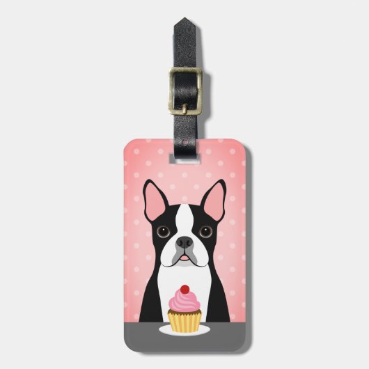 Bagagelabels van Boston Terrier (Voorkant verticaal)