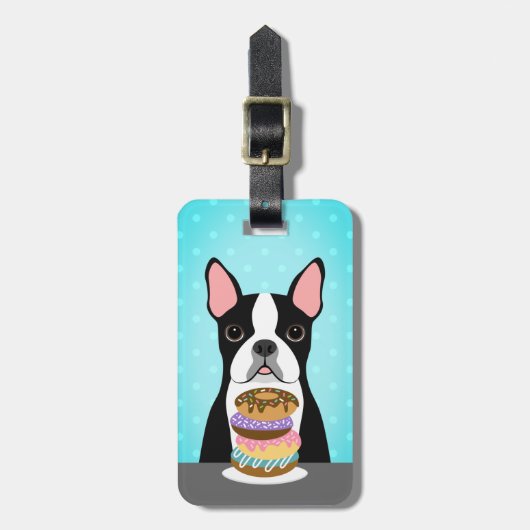 Bagagelabels van Boston Terrier (Voorkant verticaal)