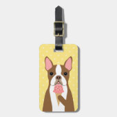 Bagagelabels van Boston Terrier (Voorkant verticaal)