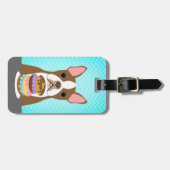 Bagagelabels van Boston Terrier (Voorkant horizontaal)