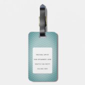 Bagagelabels van Boston Terrier (Achterkant verticaal)