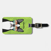 Bagagelabels van Boston Terrier (Voorkant horizontaal)