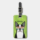 Bagagelabels van Boston Terrier (Voorkant verticaal)