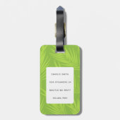 Bagagelabels van Boston Terrier (Achterkant verticaal)