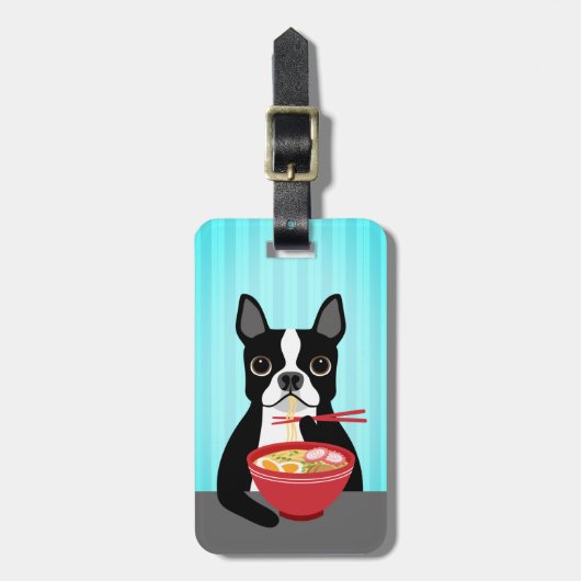 Bagagelabels van Boston Terrier (Voorkant verticaal)