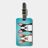 Bagagelabels van Boston Terrier (Voorkant verticaal)