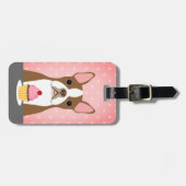 Bagagelabels van Boston Terrier (Voorkant horizontaal)