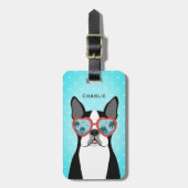 Bagagelabels van Boston Terrier (Voorkant verticaal)