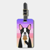 Bagagelabels van Boston Terrier (Voorkant verticaal)