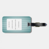 Bagagelabels van Boston Terrier (Achterkant horizontaal)