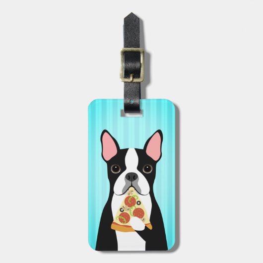 Bagagelabels van Boston Terrier (Voorkant verticaal)