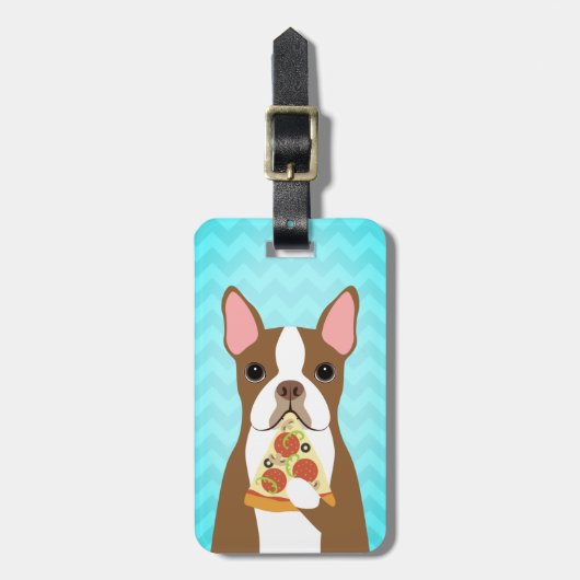 Bagagelabels van Boston Terrier (Voorkant verticaal)