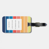 Bagagelabels van Boston Terrier (Achterkant horizontaal)