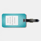 Bagagelabels van Boston Terrier (Achterkant horizontaal)