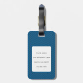 Bagagelabels van Bulldog (Achterkant verticaal)