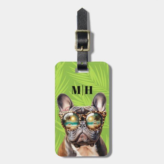 Bagagelabels van Bulldog (Voorkant verticaal)
