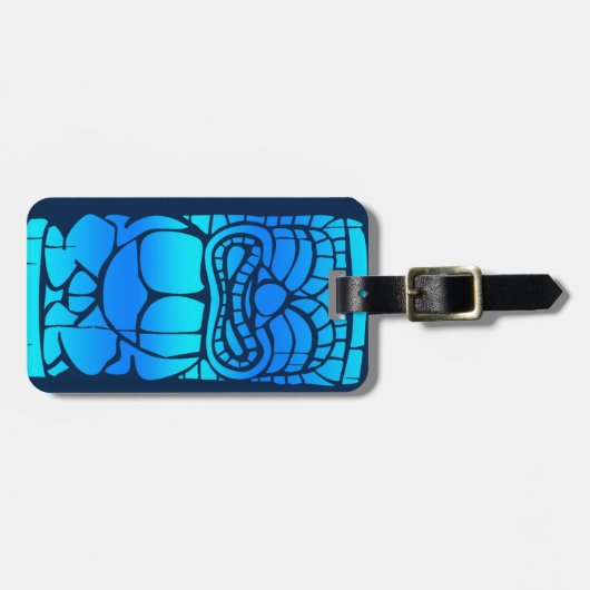 Bagagelabels van het Mengsel van de Zonsondergang (Voorkant horizontaal)