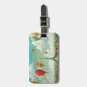  Bagagelabels van Parijs (Voorkant verticaal)