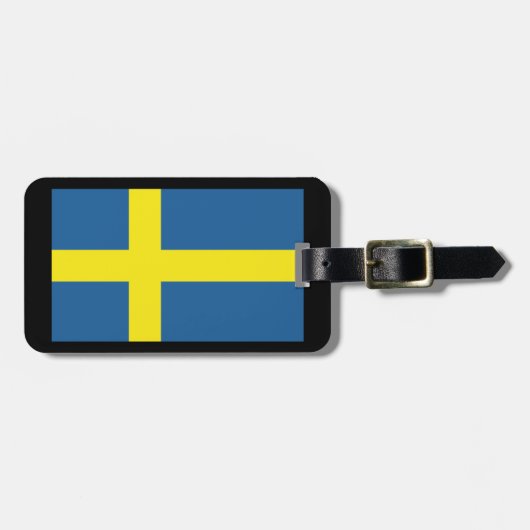 Bagagelabels van Zweden (Voorkant horizontaal)