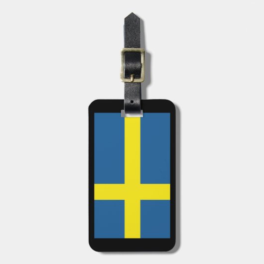 Bagagelabels van Zweden (Voorkant verticaal)