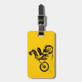 Bagagelabels voor Bright Dirt Bike ATV-ontwerp (Voorkant verticaal)