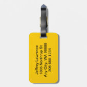 Bagagelabels voor Bright Dirt Bike ATV-ontwerp (Achterkant verticaal)