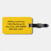 Bagagelabels voor Bright Dirt Bike ATV-ontwerp (Achterkant horizontaal)