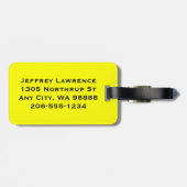 Bagagelabels voor fietsontwerp (Achterkant horizontaal)