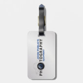 Bagagelabels voor fotografie (Achterkant verticaal)