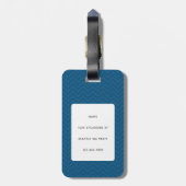 Bagagelabels voor labrador Retriever (Achterkant verticaal)