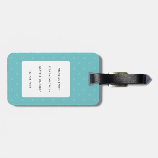 Bagagelabels voor labrador Retriever (Achterkant horizontaal)