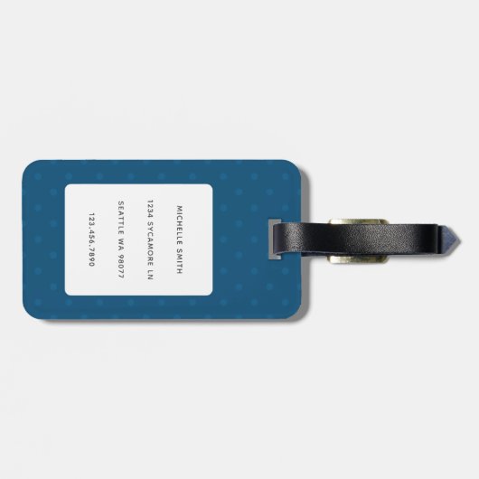 Bagagelabels voor labrador Retriever (Achterkant horizontaal)