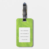 Bagagelabels voor labrador Retriever (Achterkant verticaal)