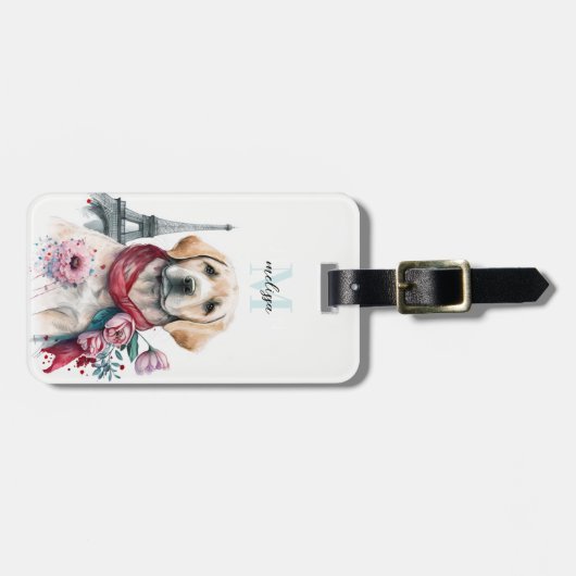 Bagagelabels voor labrador Retriever (Voorkant horizontaal)