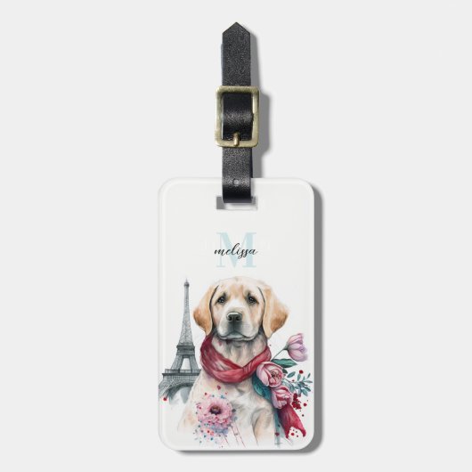 Bagagelabels voor labrador Retriever (Voorkant verticaal)