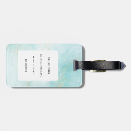 Bagagelabels voor labrador Retriever (Achterkant horizontaal)