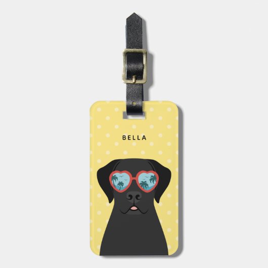 Bagagelabels voor labrador Retriever (Voorkant verticaal)