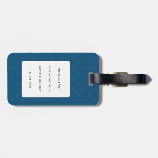 Bagagelabels voor labrador Retriever (Achterkant horizontaal)