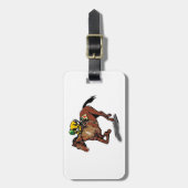 Bagagelabels voor paardenrennen (Voorkant verticaal)