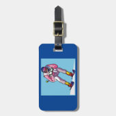 Bagagelabels voor skiën (Voorkant verticaal)