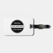 Bagagelabels voor zakelijke reizen (Achterkant horizontaal)